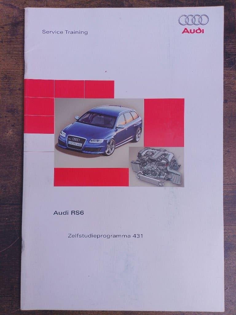 Dealer werkboek Audi RS6 5,2 V10 2008 Zelfstudieprogramma, Boeken, Verzenden, Gelezen, Audi