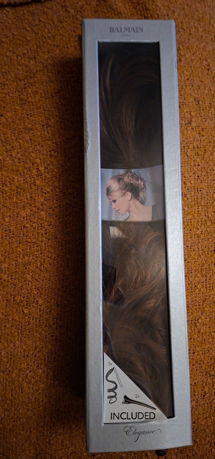 Balmain Elegance Walnut Haarverlenging, Ophalen of Verzenden, Nieuw, Pruik of Haarverlenging