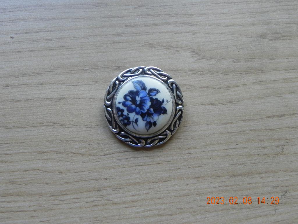 delfts blauw dasspeld + peper & zout stel, Antiek en Kunst, Ophalen of Verzenden