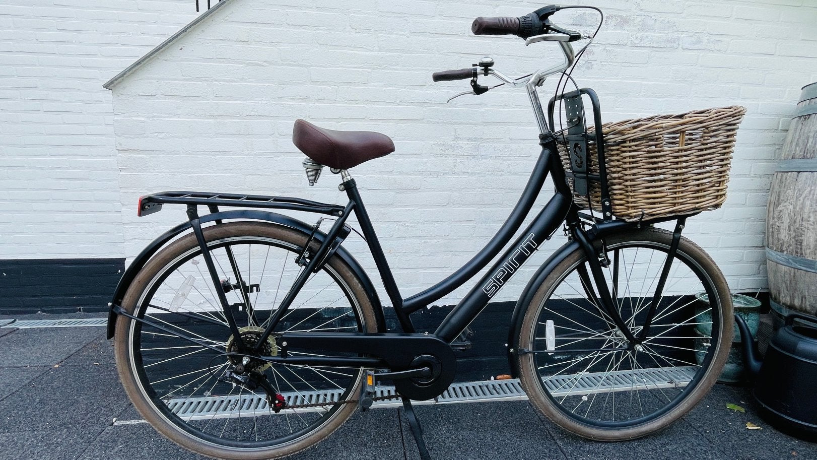 Spirit Cargo Dames Transportfiets, Velgrem, Zo goed als nieuw, 2 kinderen, Ophalen