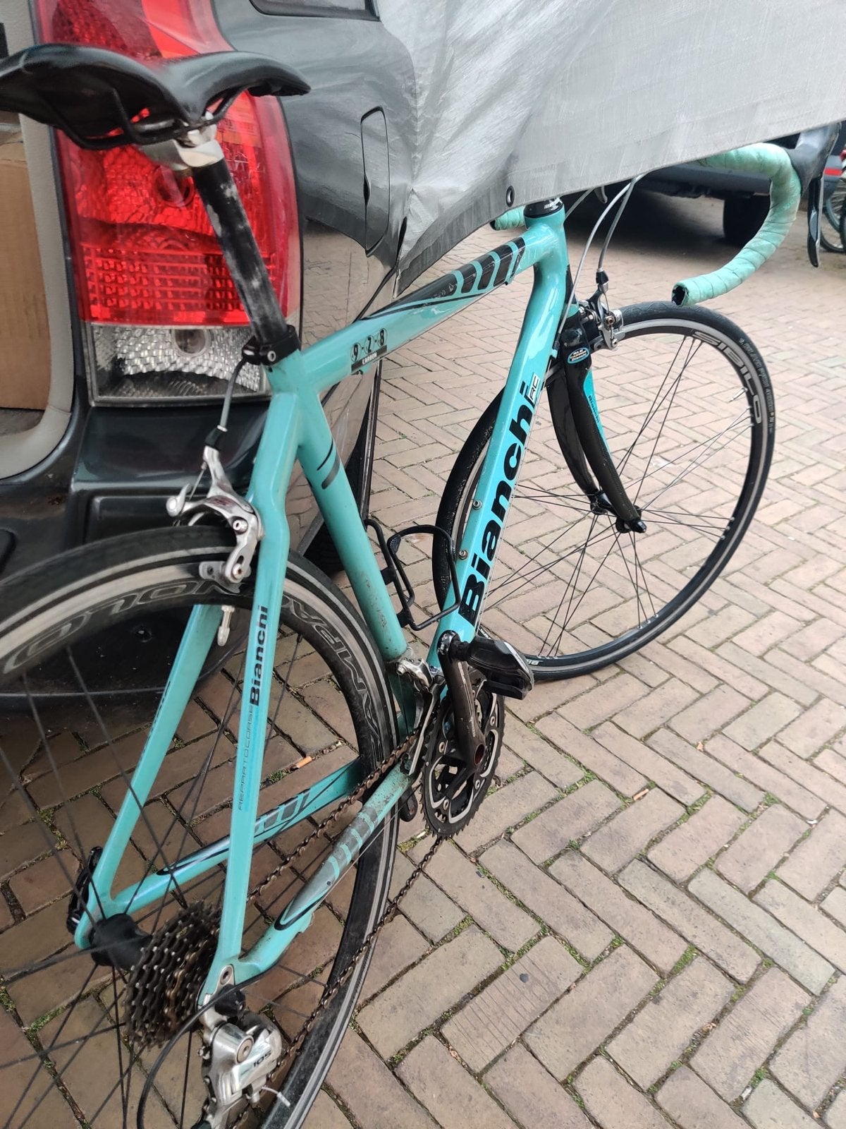 Bianchi RC Carbon 928 | Carbon | Shimano 105 | Maat 54, 28 inch, Gebruikt, Carbon, Meer dan 20 versnellingen