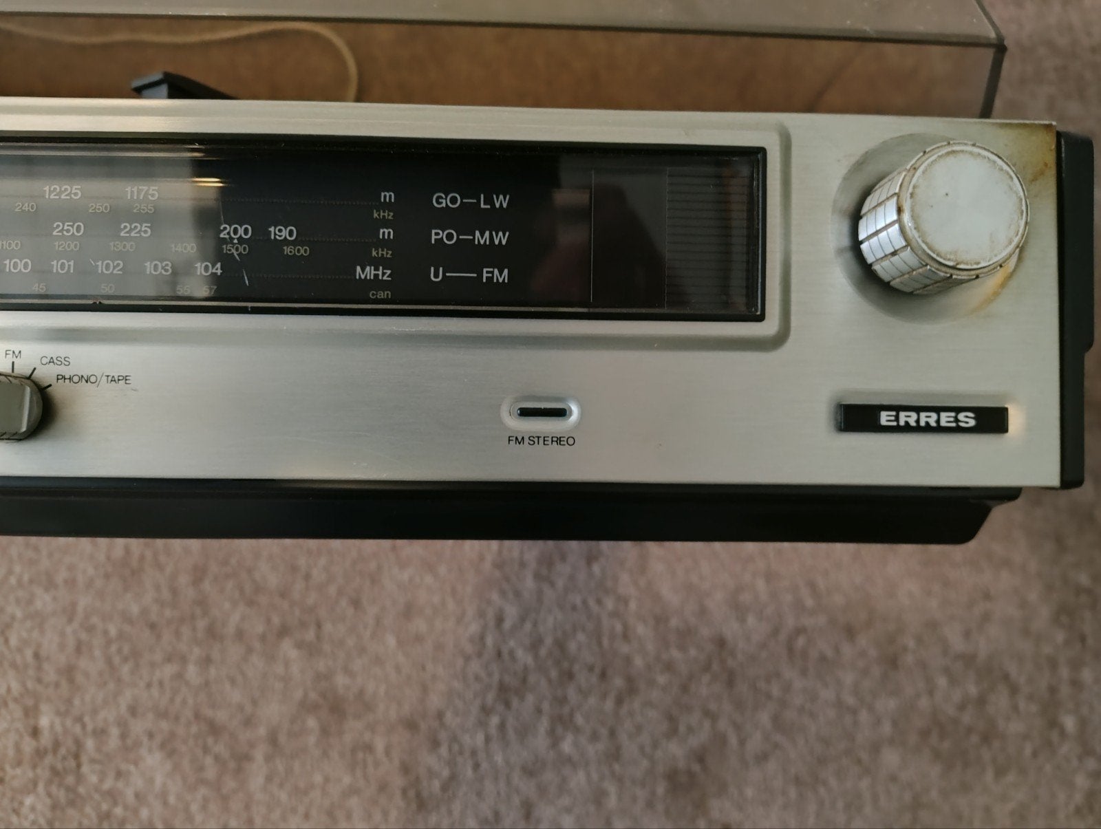 Erres radio platenspeler combinatie., Ophalen