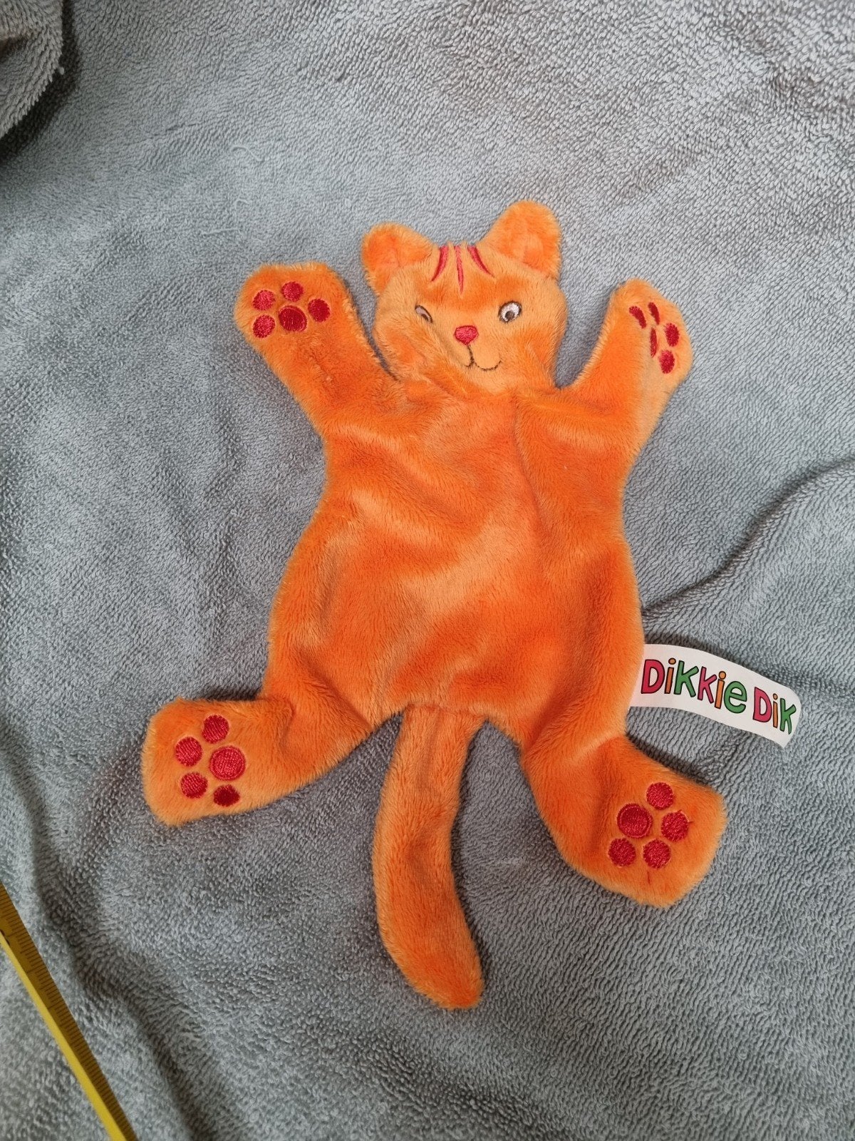 Dikkie dik knuffel doekje nr 22, Kinderen en Baby's, Speelgoed | Knuffels en Pluche, Ophalen of Verzenden, Zo goed als nieuw, Kat