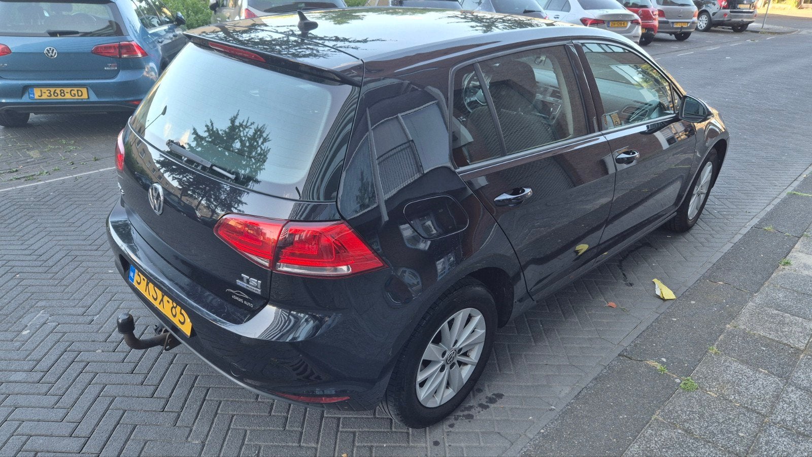 Volkswagen Golf 1.2 TSI 77KW 5D 2013 Zwart, Auto's, Volkswagen, Voorwielaandrijving, 4 cilinders, 610 kg, Origineel Nederlands
