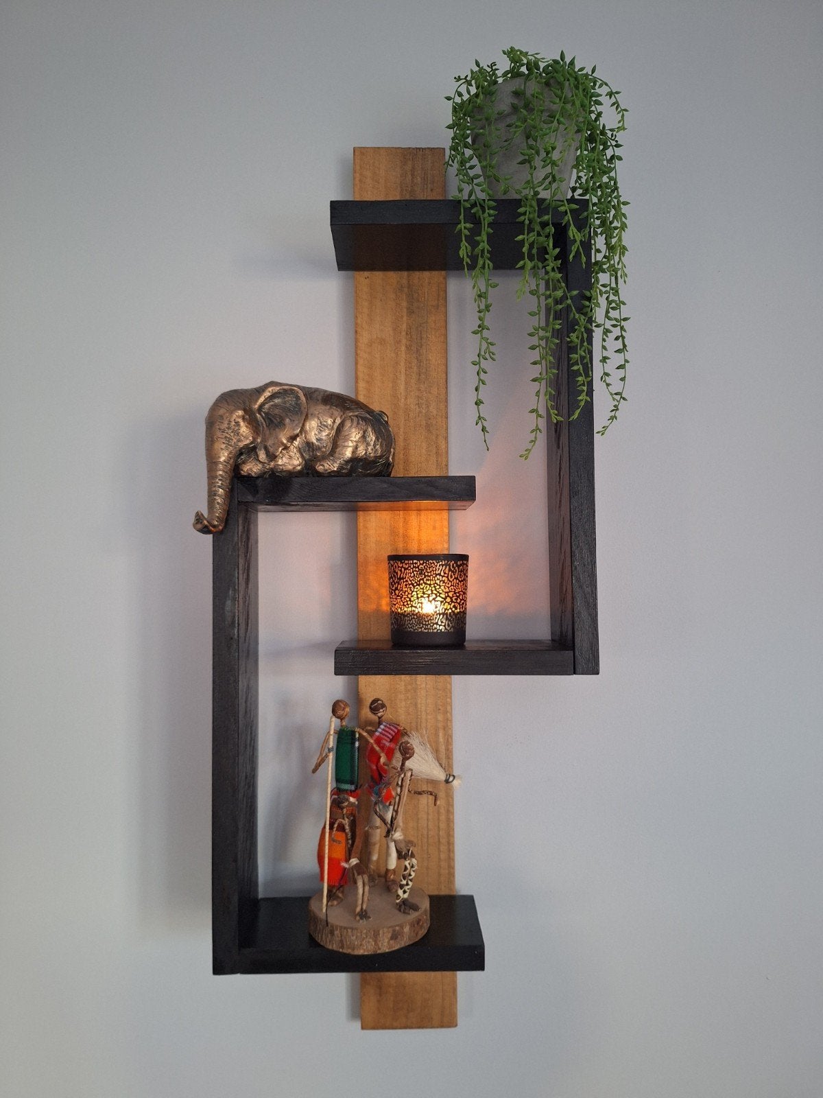 Wanddecoratie, muurdecoratie, decoratieplank 82x28x11 LxBxH, Ophalen, Nieuw
