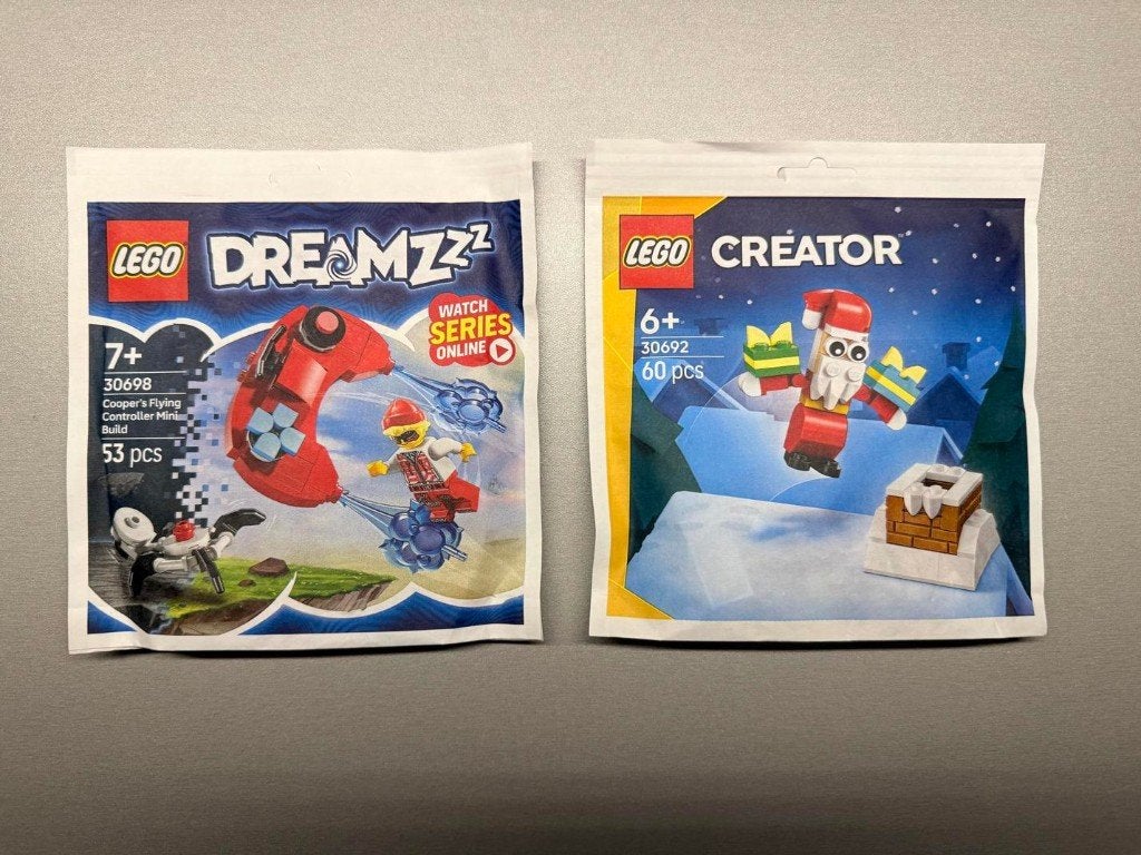 Lego 30692 Christmas Chimney Fun and 30698 Cooper’s Flying, Lego, Nieuw, Ophalen of Verzenden, Compleet