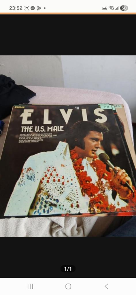 Elvis Presley - The U.S. Male LP (RCA), Ophalen of Verzenden, 1970 - 1979, Gebruikt, 12 inch