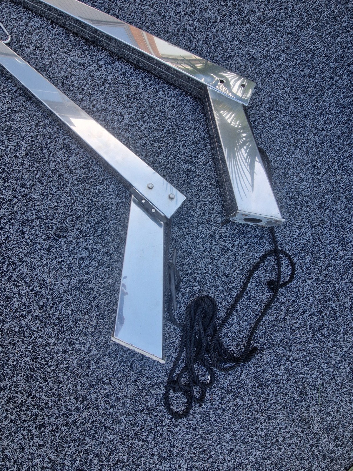Whittall Davis RVS Davits voor boot, Ophalen, Gebruikt, Overige typen