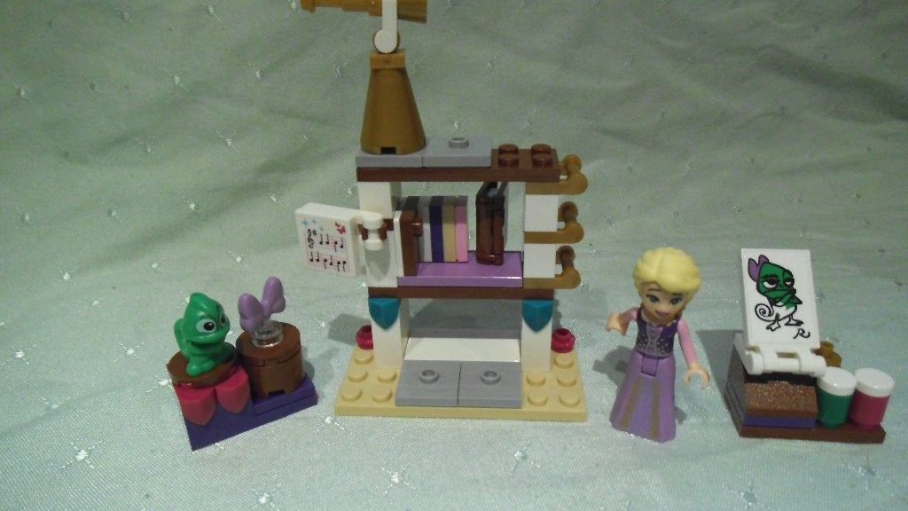 lego friends rapunzel slaapkamer, Ophalen of Verzenden, Gebruikt, Complete set, Lego