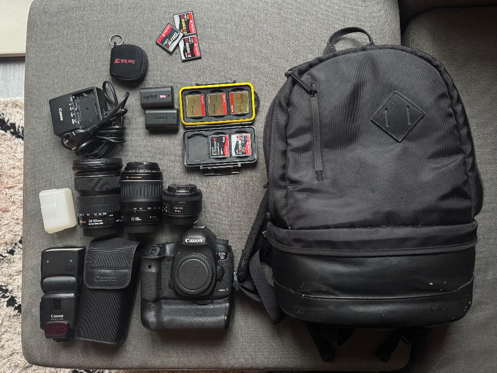 Canon Camera, Gebruikt, Spiegelreflex, Canon, Ophalen of Verzenden