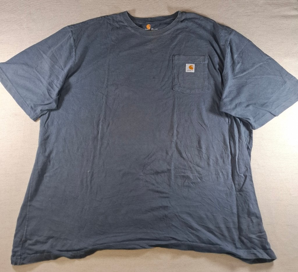 Carhartt T-shirt – Blauw, maat 4XL, Kleding | Heren, T-shirts, Carhartt, Overige maten, Zo goed als nieuw, Verzenden
