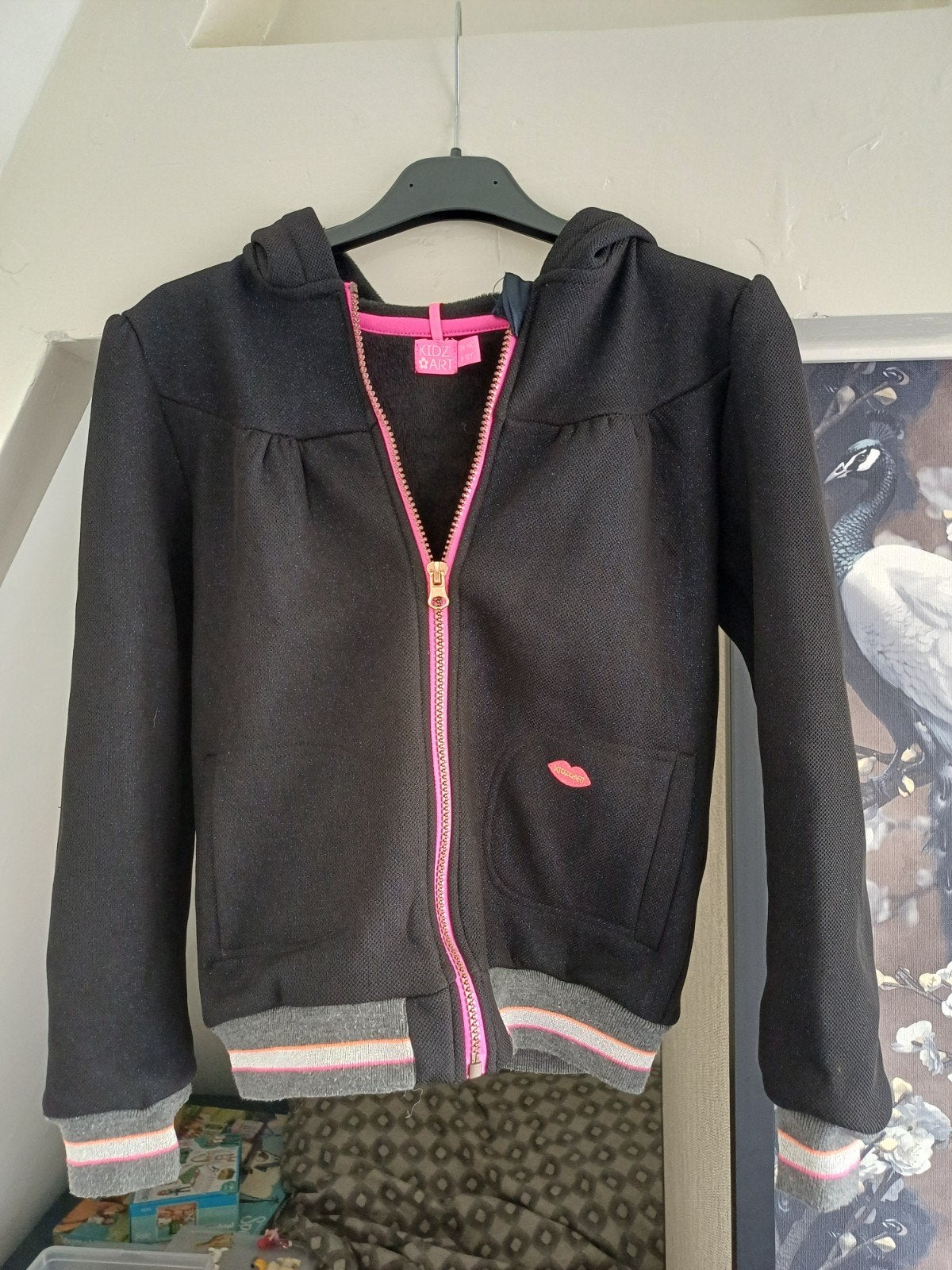 vestje kidz art maat 134, Gebruikt, Kidz Art, Meisje, Trui of Vest