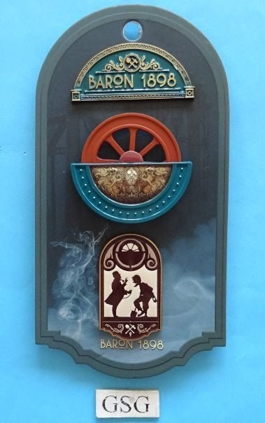 Baron 1898 nr. EPP492-01 t/m EPP494-01, Ophalen, Nieuw, Button of Speldje