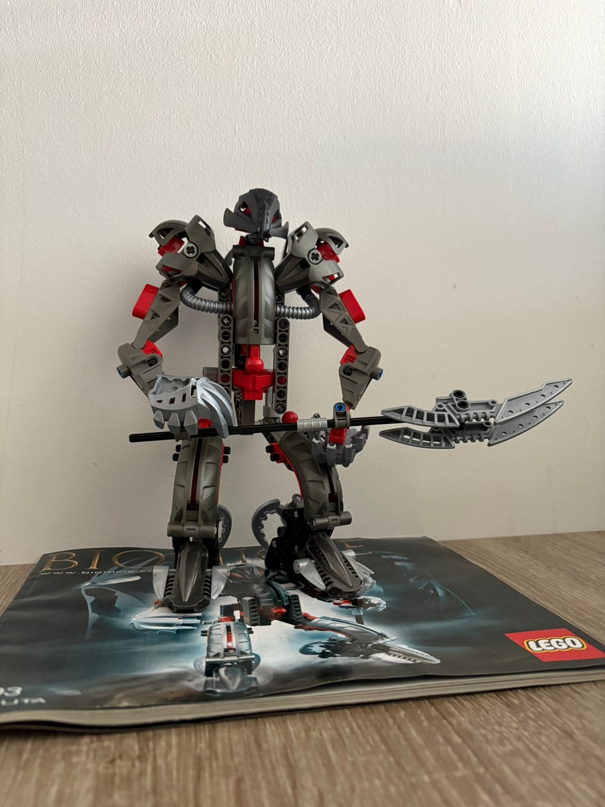 Lego Bionicle 8593 Makuta met instructie, Bionicle, Lego, Inclusief instructies, Ophalen of Verzenden