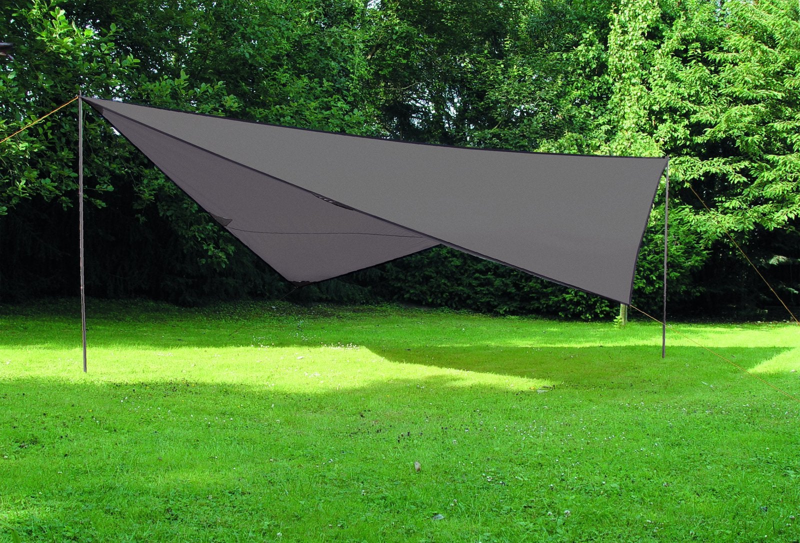 High Peak Tarp 2 (4x4m) grijs - In nieuwstaat, Ophalen of Verzenden, Zo goed als nieuw