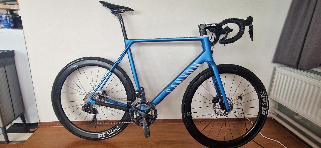Canyon Ultimate CF SL 8.0 Aero - Ultegra Di2 - Maat XL, 28 inch, Gebruikt, Carbon, 57 tot 61 cm