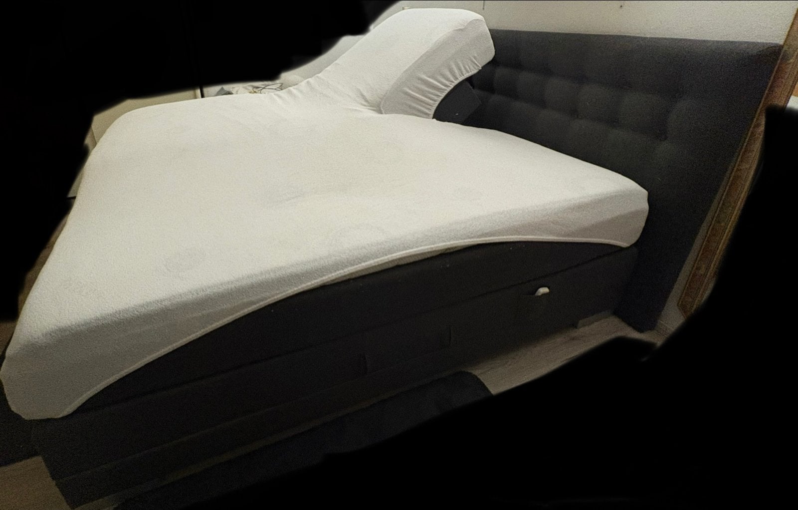Elektrisch verstelbare boxspring Zeus 160x200 cm, Ophalen, Tweepersoons, 200 cm, 160 cm