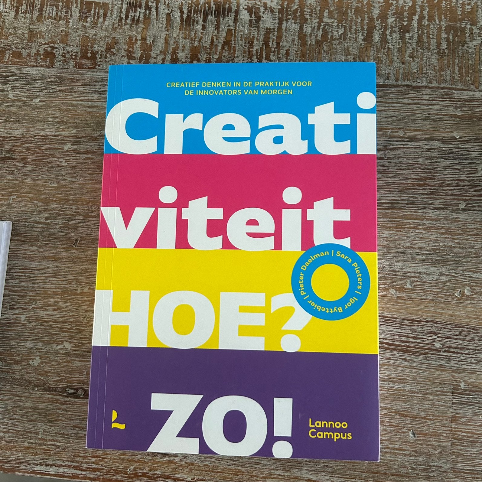 Igor Byttebier - Creativiteit. Hoe? Zo!, Boeken, Ophalen of Verzenden, Nieuw, Igor Byttebier; Sara Pieters; Pieter Daelman