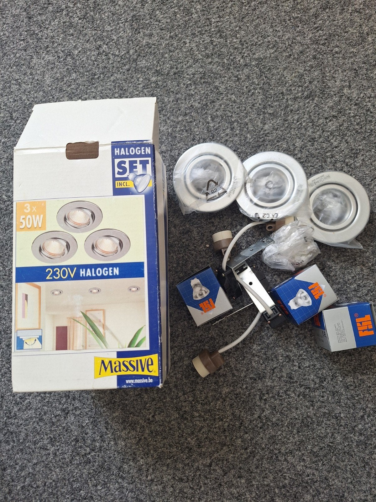 6 Halogeen inbouw spots NIEUW, Ophalen of Verzenden, Nieuw