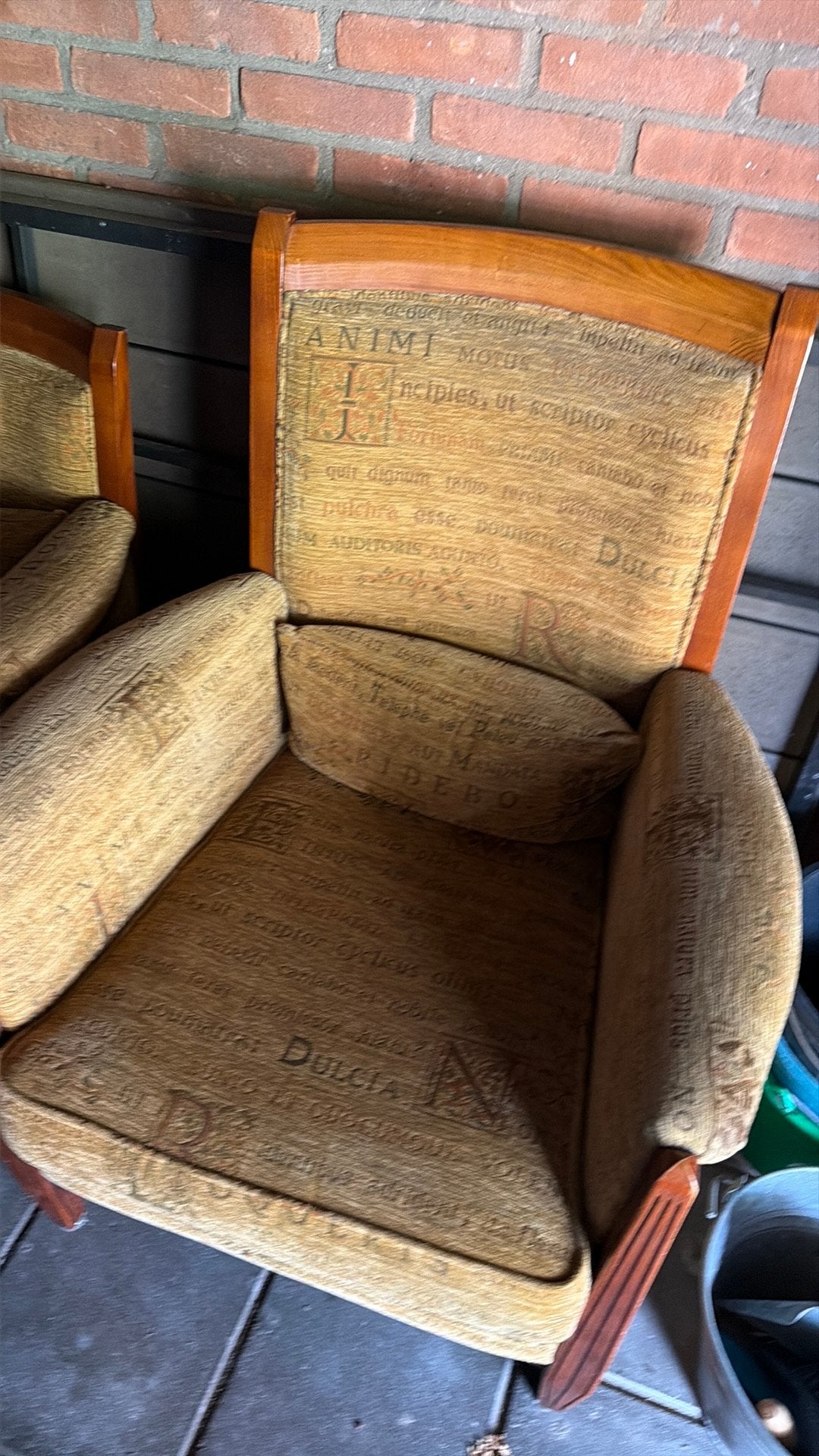 Vintage stoelen, Ophalen, Gebruikt, Twee