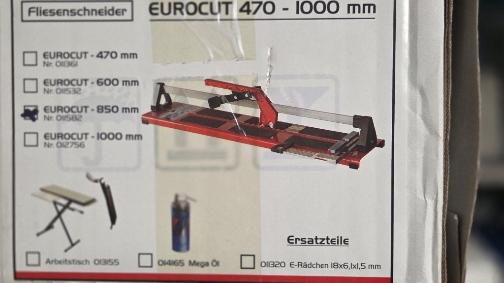 Tegelsnijder merk HEKA, Doe-het-zelf en Verbouw, Gereedschap | Handgereedschap, Ophalen of Verzenden, Gebruikt, Snijgereedschap
