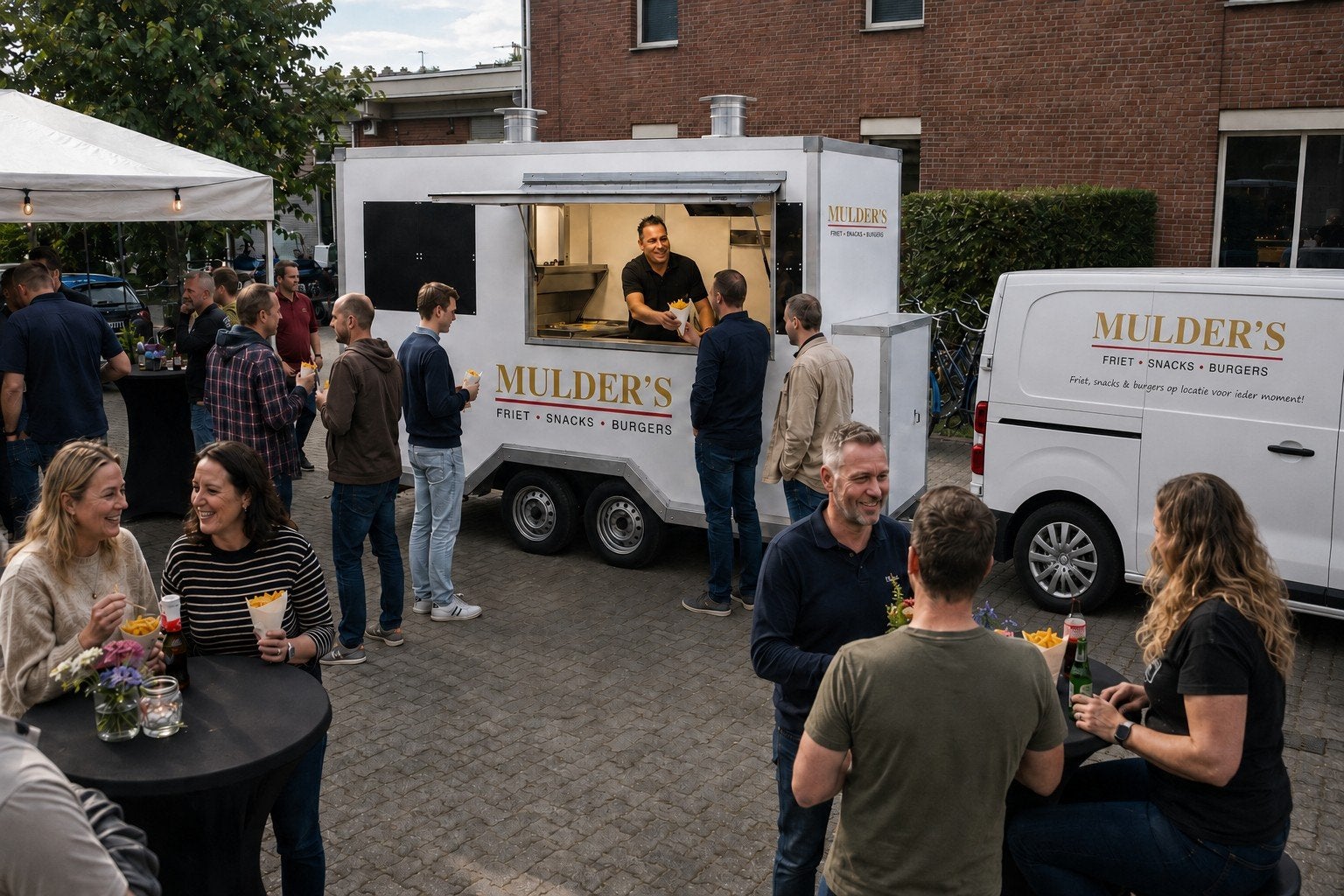 Frietwagen op locatie – friet & snacks voor jouw feest!, Ophalen, Nieuw