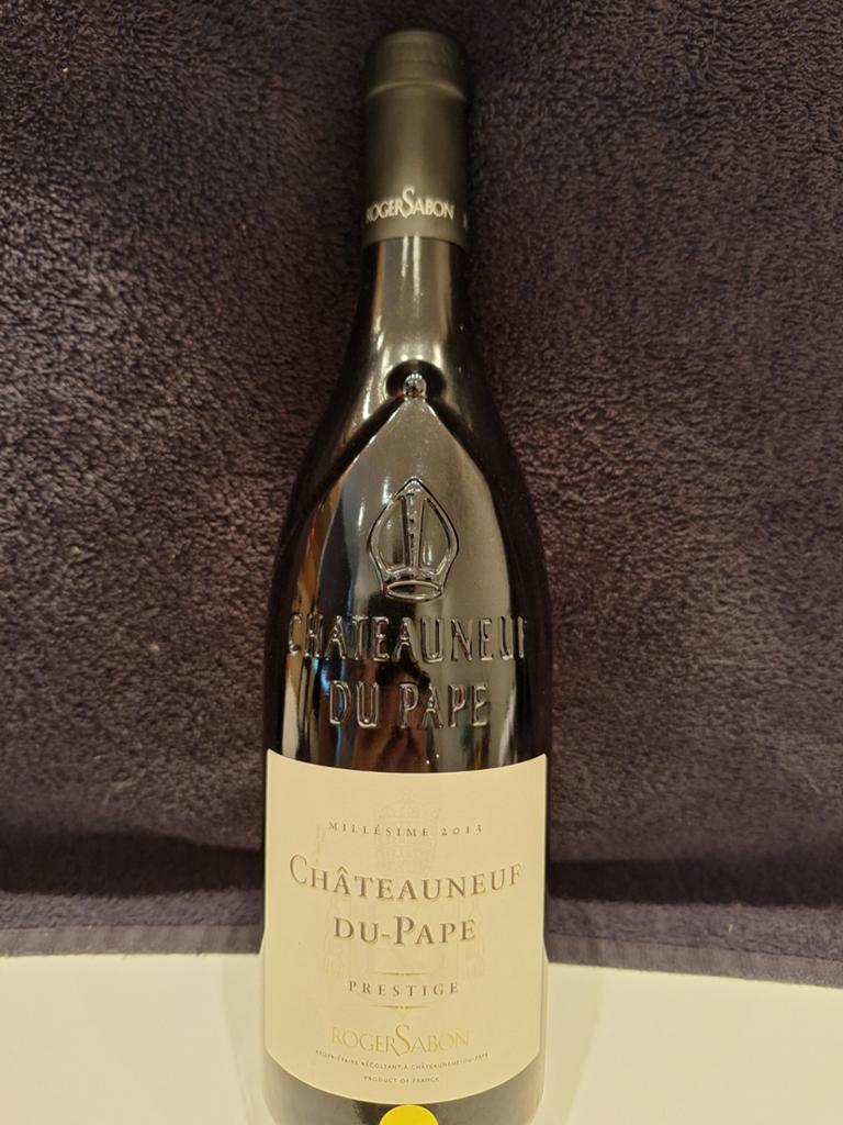 Châteauneuf-du-Pape Prestige Roger Sabon 2013, Verzamelen, Wijnen, Frankrijk, Nieuw, Ophalen of Verzenden, Rode wijn