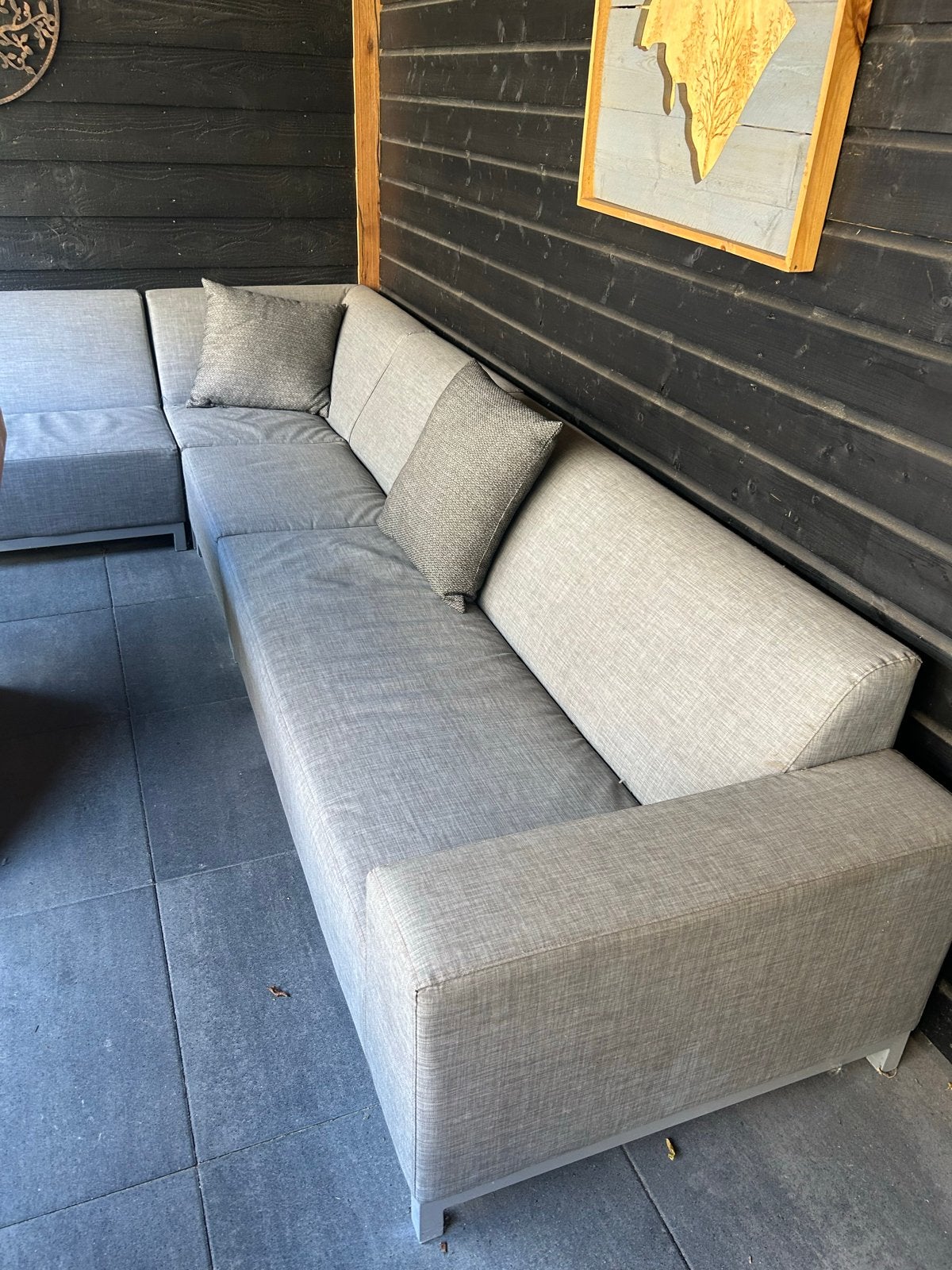 Tuin Loungebank en stoel voor alle seizoenen, Ophalen, Overige materialen, Gebruikt, Meer dan 8 zitplaatsen