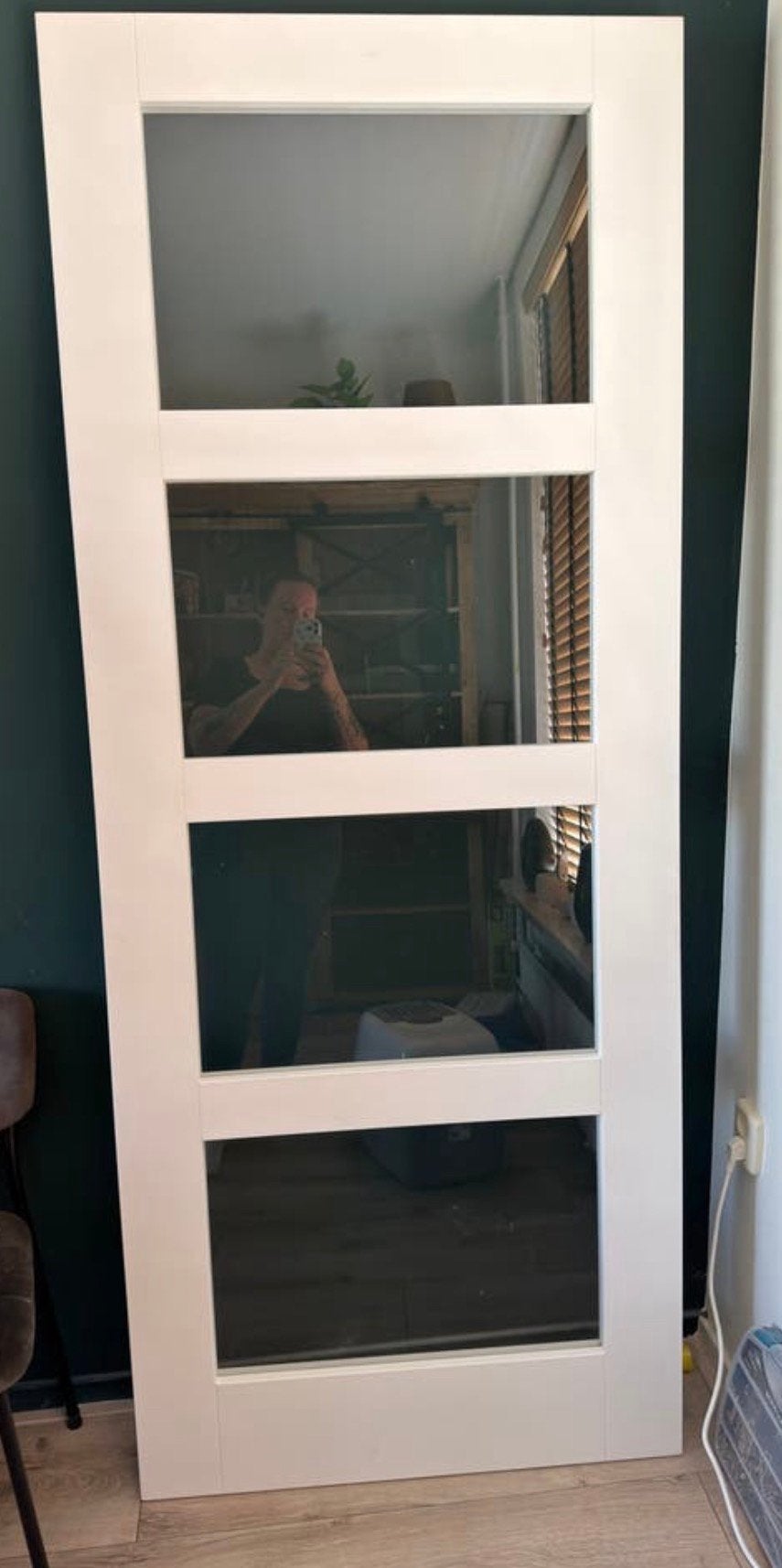 Nieuwe opdekdeur links, Ophalen, 80 tot 100 cm, Binnendeur, Nieuw