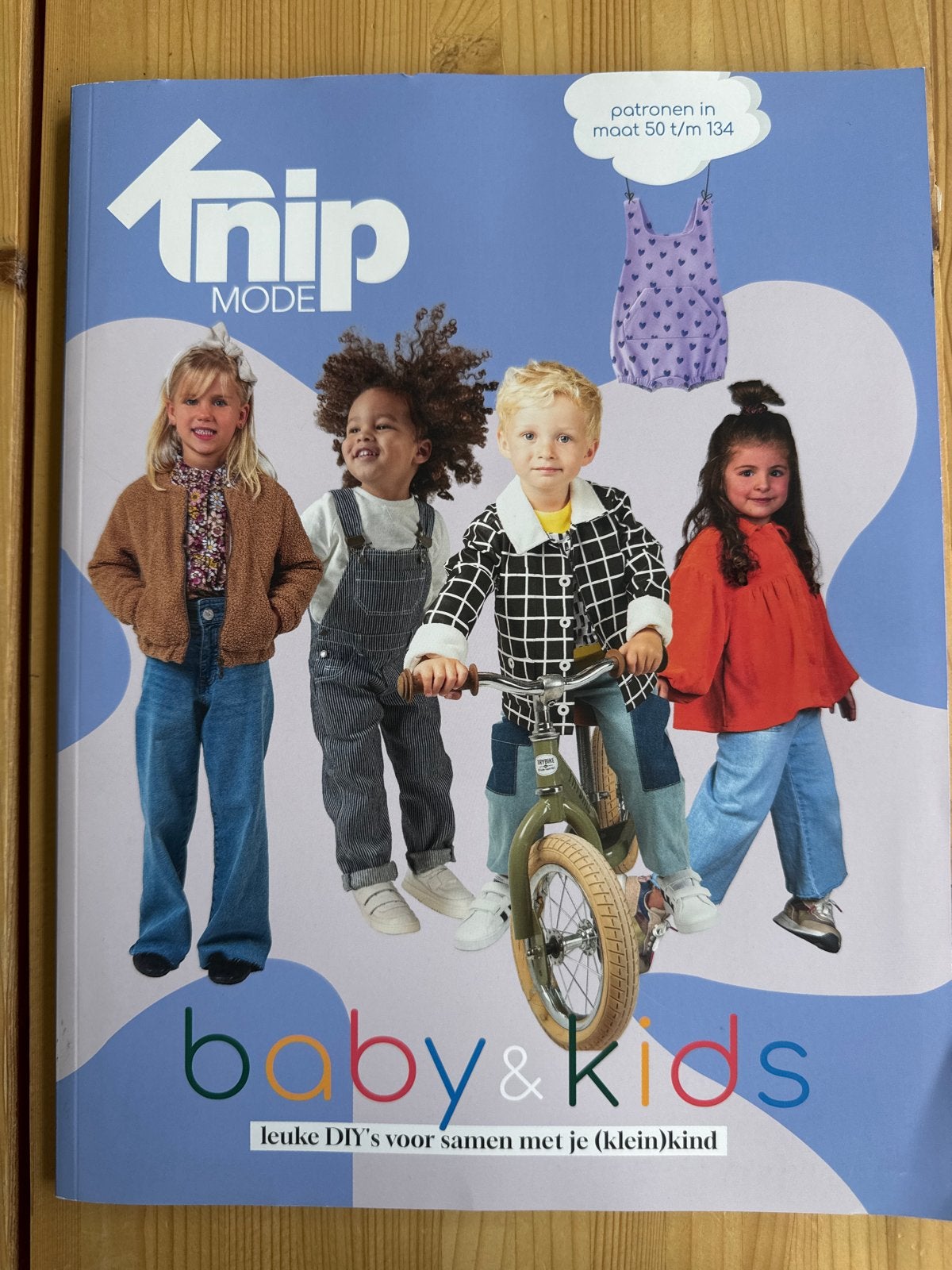 Knipmode Baby & Kids patronenboek - maat 80 t/m 134, Hobby en Vrije tijd, Kledingpatronen, Overige typen, Kind, Nieuw, Ophalen of Verzenden