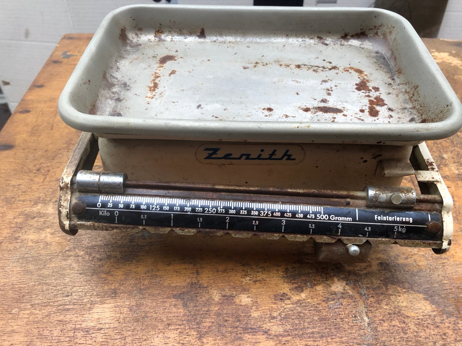Zenith weegschaal, Ophalen of Verzenden, Gebruikt, Overige typen, Minder dan 50 kg