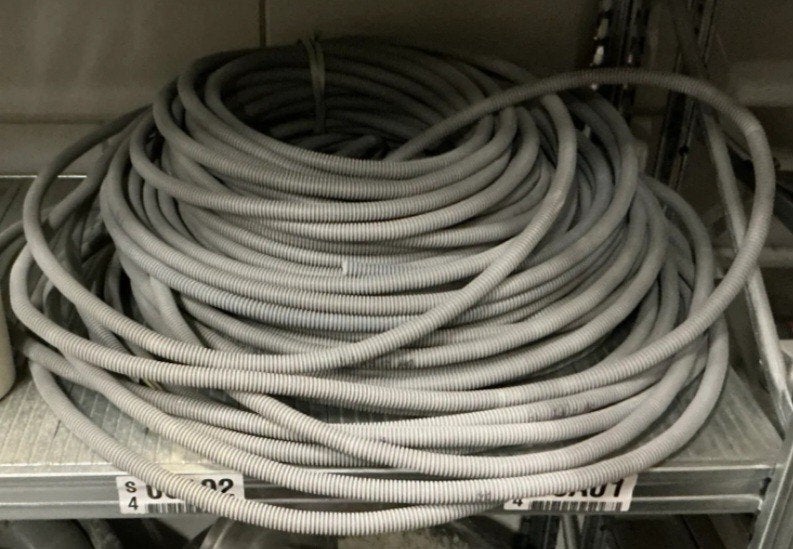 2x flexibele pvc elektrabuis waterbuis silicone elektra buis, Ophalen of Verzenden, Nieuw