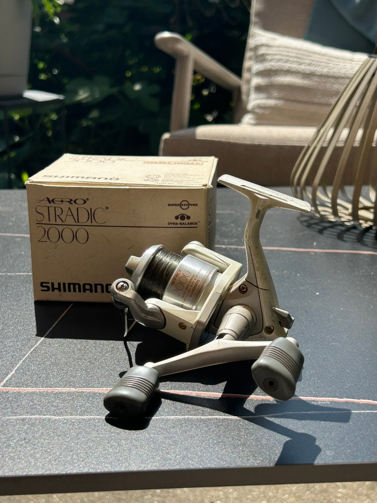 Shimano aero stradic, Ophalen of Verzenden, Gebruikt, Molen