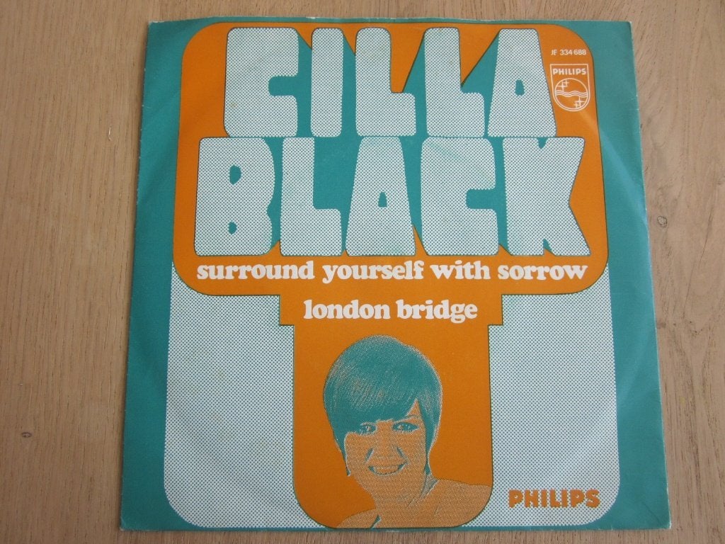 Cilla Black - Surround yourself with sorrow / London bridge, Cd's en Dvd's, Vinyl Singles, Verzenden, 7 inch, Single, Zo goed als nieuw