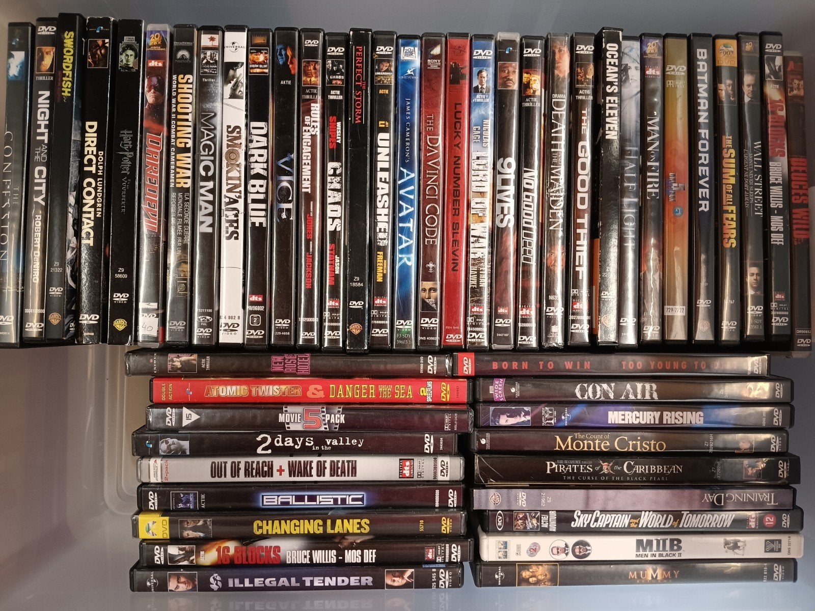 actie/ trillers dvd  1 euro per stuk!, Gebruikt, Alle leeftijden, Nederlands, Actiethriller