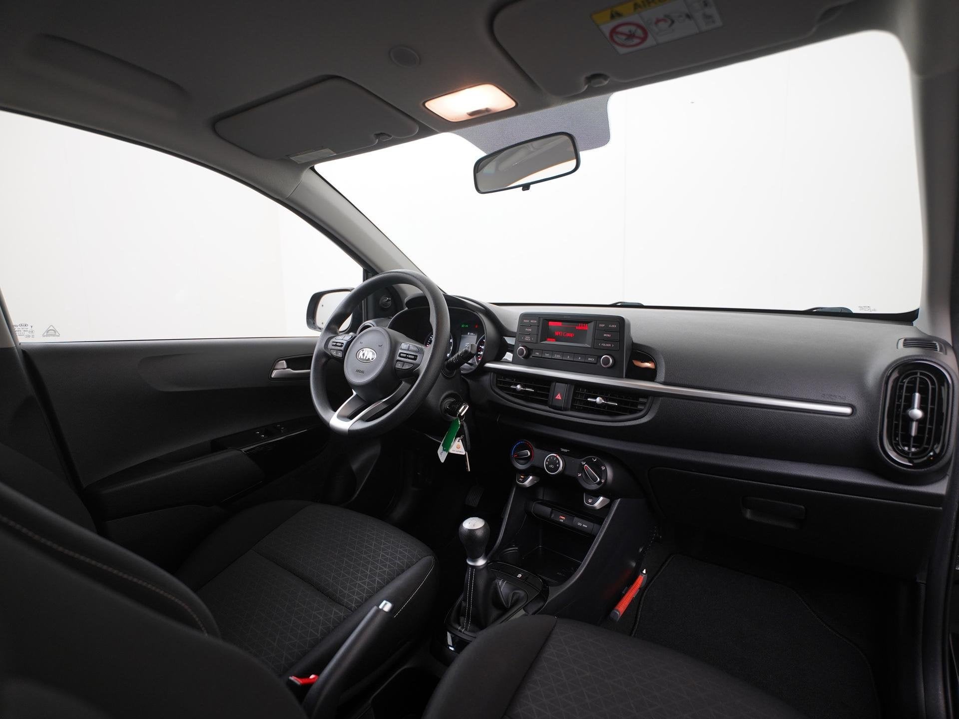 Kia Picanto 1.0 DPi ComfortLine | Airco | Bluetooth | Zondag, Auto diversen, Kia, Zwart, Handgeschakeld, Info@kia-autolease.nl