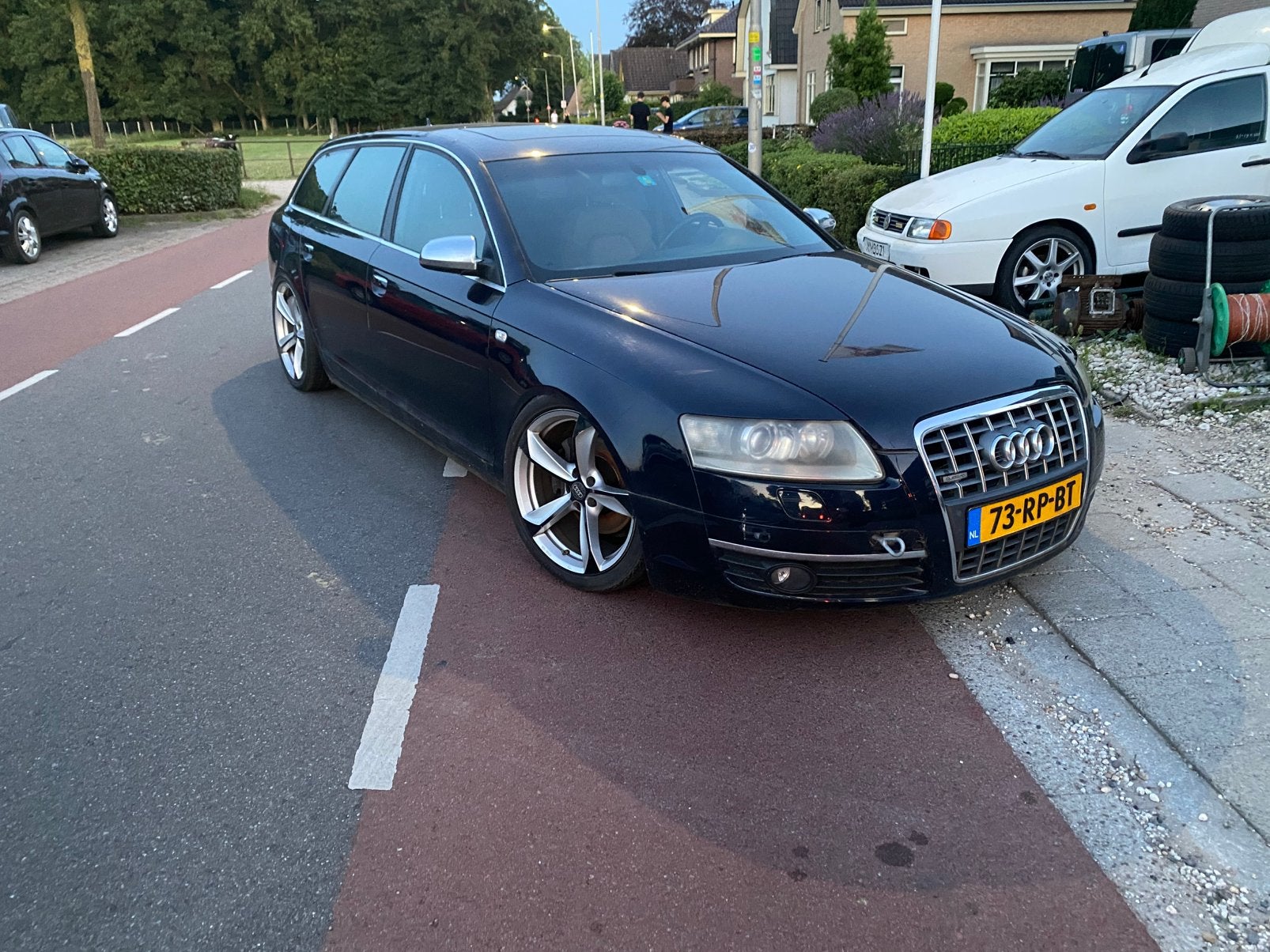 Loop sloop Audi A6 3.2 FSI 188KW Quattro AUT 2005, Automaat, 1715 kg, Blauw, Origineel Nederlands