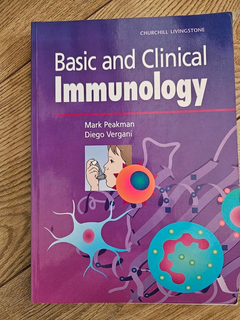 Basic and Clinical Immunology - Churchill Livingstone, Mark Peakman, Diego Vergani, Ophalen of Verzenden, Beta, WO