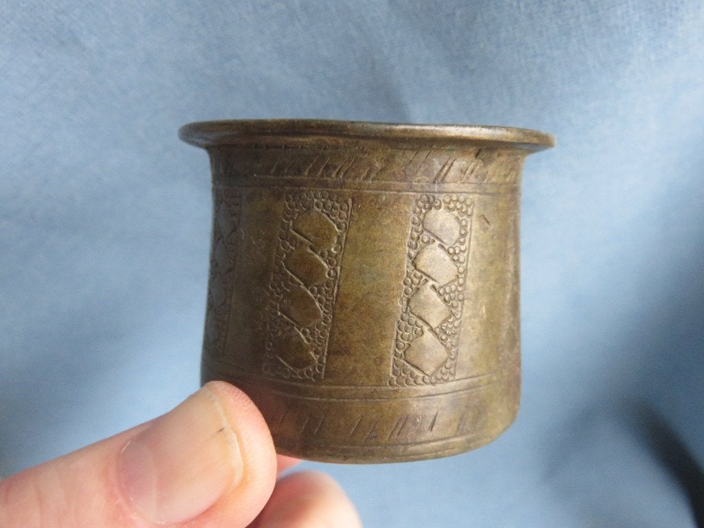 Tempel offer bakje in brons - 19e - 20e eeuw, Antiek en Kunst, Ophalen of Verzenden, Brons