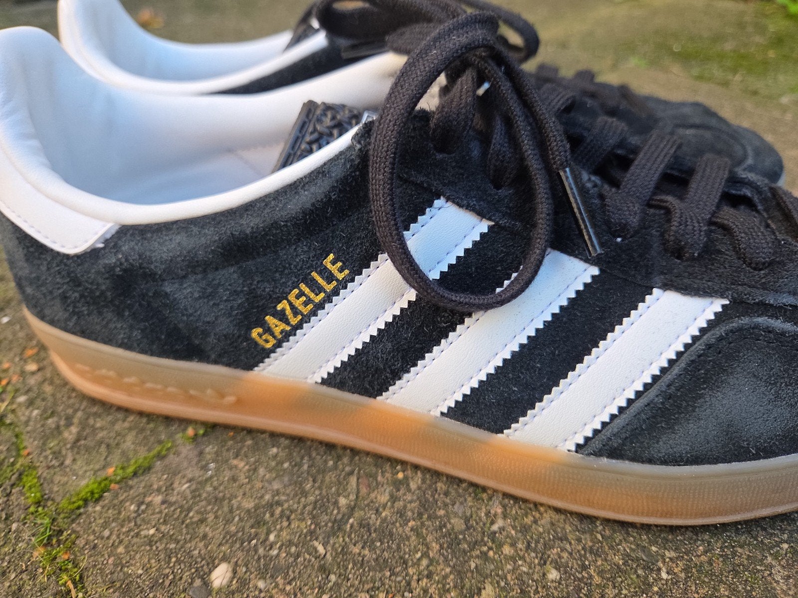 Adidas Gazelle sneakers  Zwart  Maat 42, Adidas, Zwart, Ophalen of Verzenden, Zo goed als nieuw