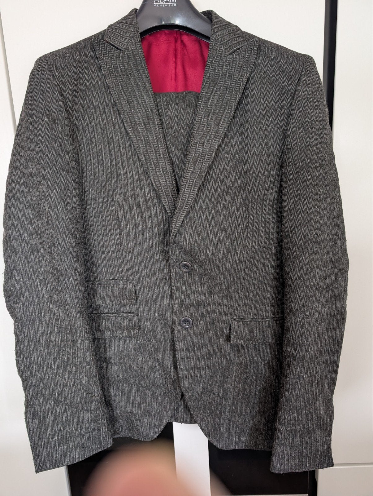 Hans Ubbink pak - Stijlvol colbert en broek maat 50, Kleding | Heren, Kostuums en Colberts, Maat 52/54 (L), Hans Ubbink, Ophalen of Verzenden