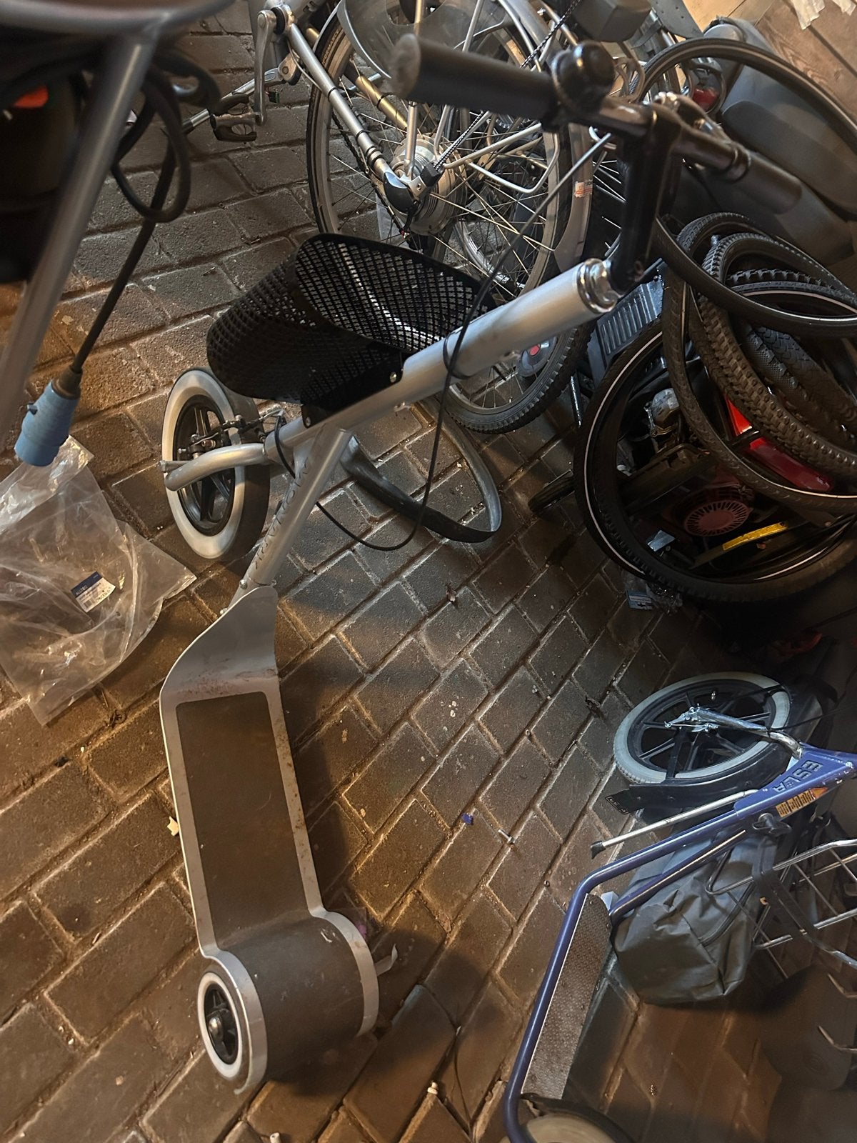 Monark step/kickbike, Ophalen, Gebruikt, Gewone step