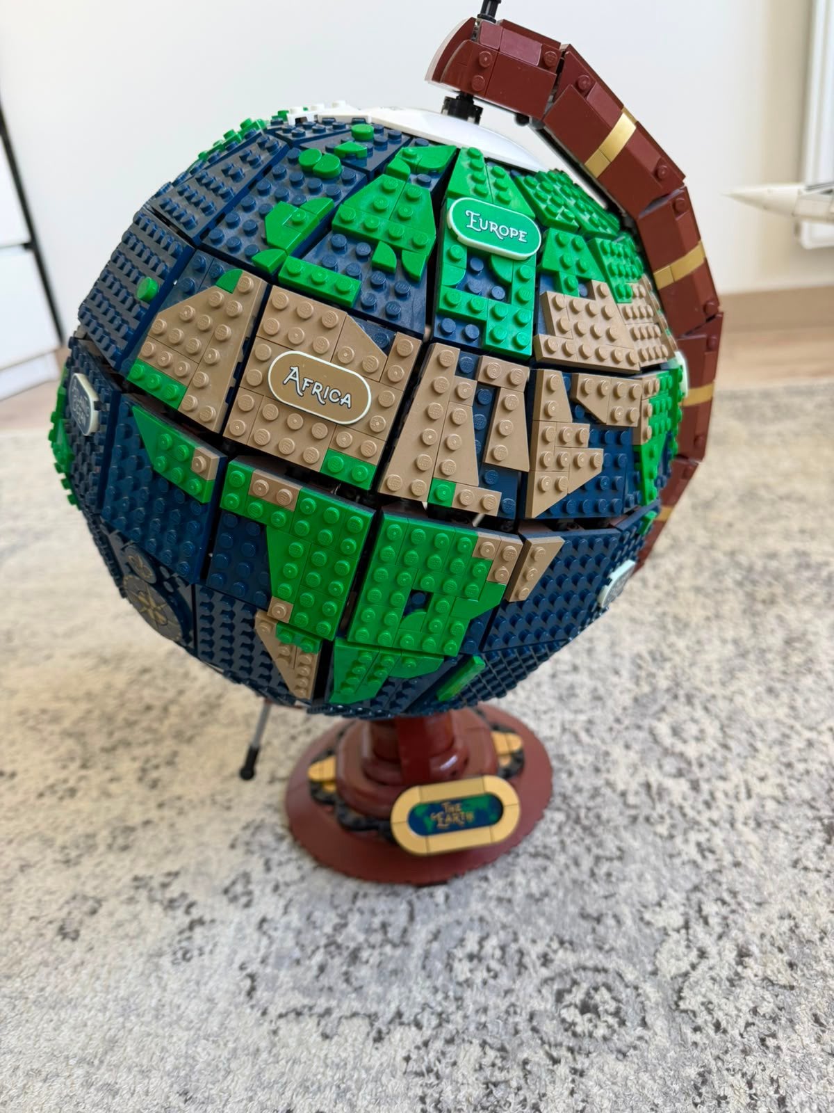 Lego wereldbol 21332, Kinderen en Baby's, Speelgoed | Duplo en Lego, Ophalen, Lego, Zo goed als nieuw, Compleet