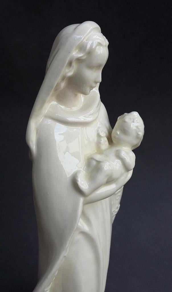 Om 1950 Goebel Germany Beeld Maria Kind Ster Mantel Madonna, Ophalen of Verzenden