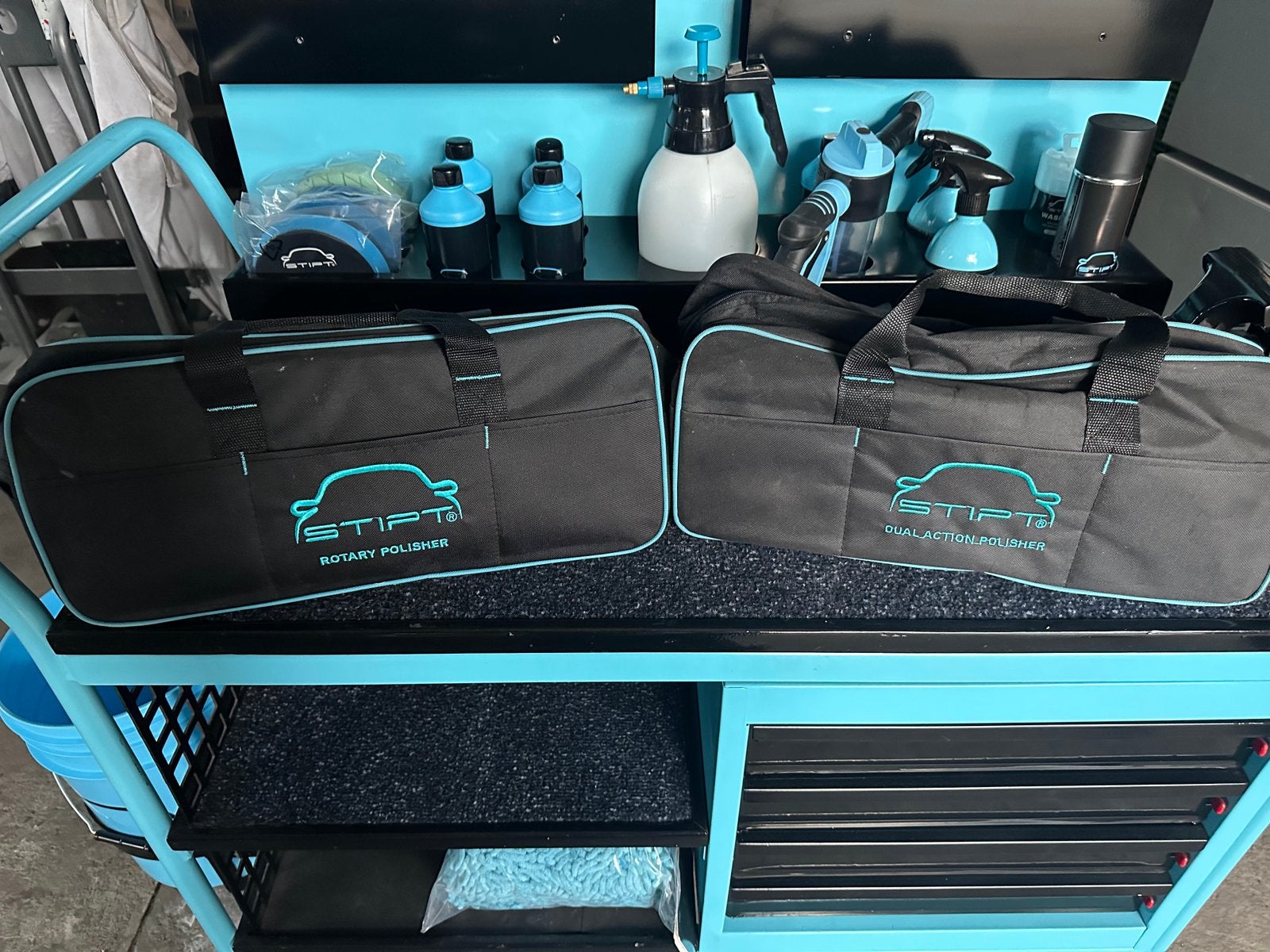 Foto 3 van Stipt Detailer Werkstation met complete set (zelfgemaakt)