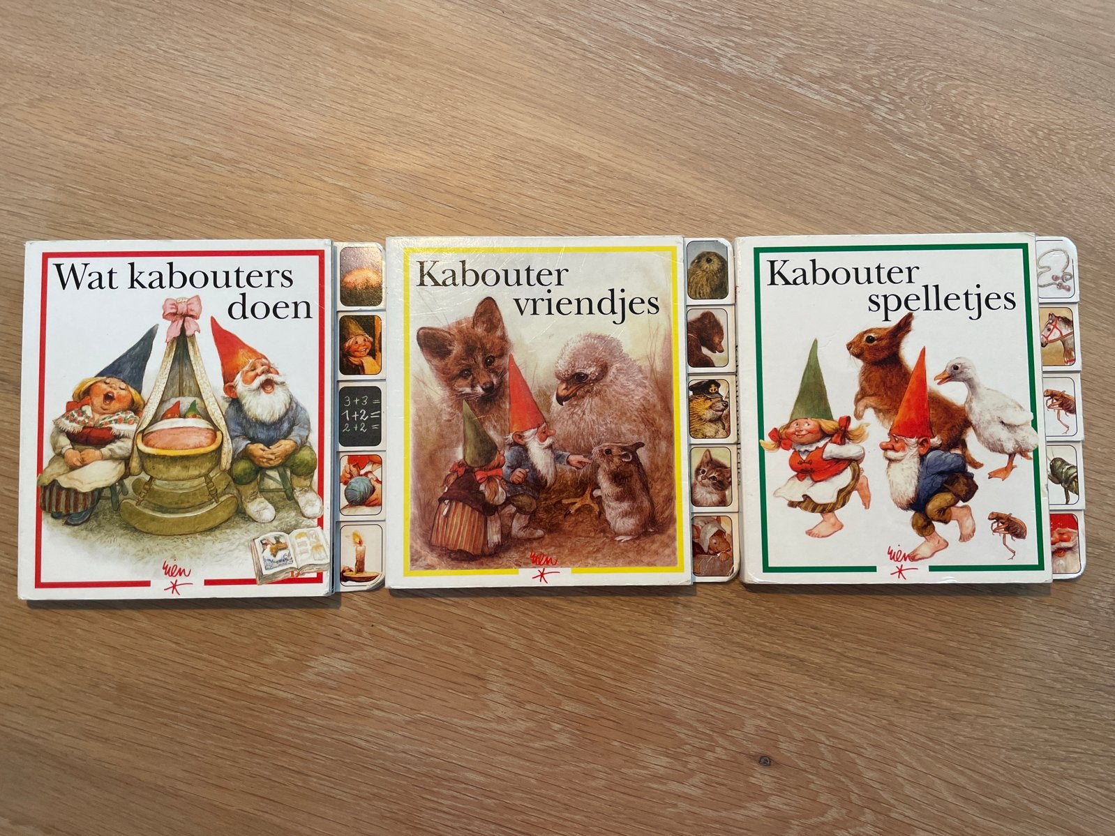 Rien Poortvliet Kabouter Boekjes - 3 Stuks, Boeken, Ophalen, Gelezen, Sprookjes