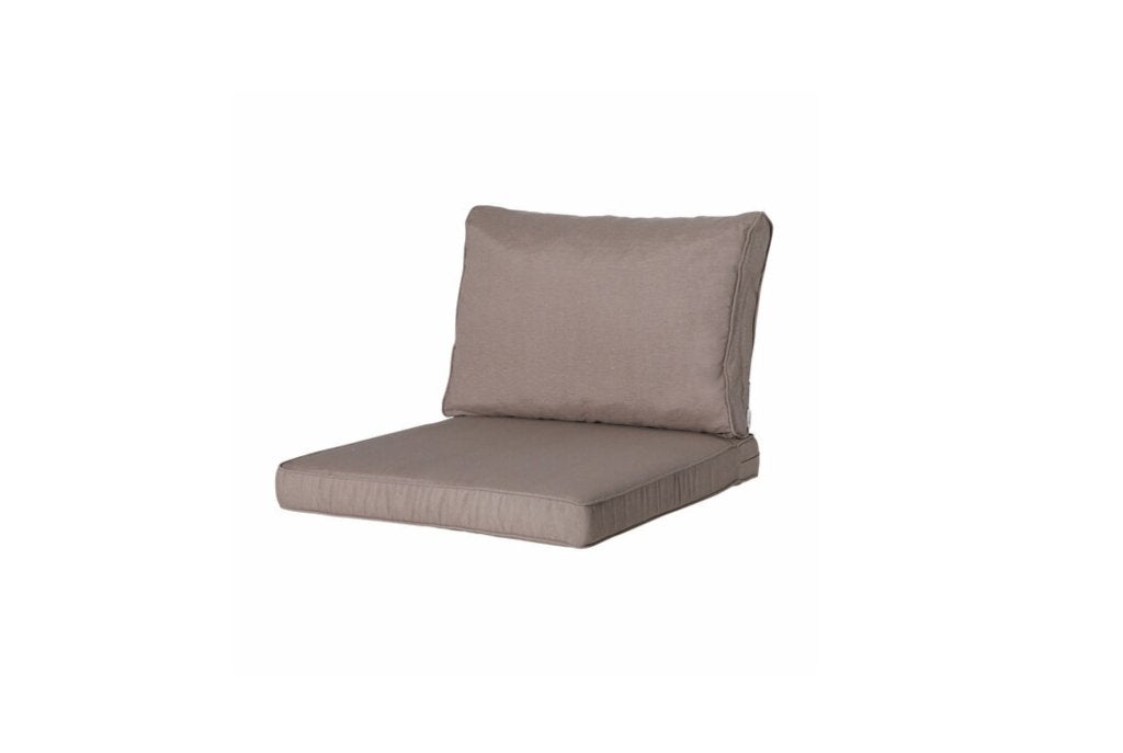 4 Sets Tuinkussens Lounge Luxe – Panama Taupe – 60x60 cm, Tuin en Terras, Ophalen of Verzenden, Nieuw