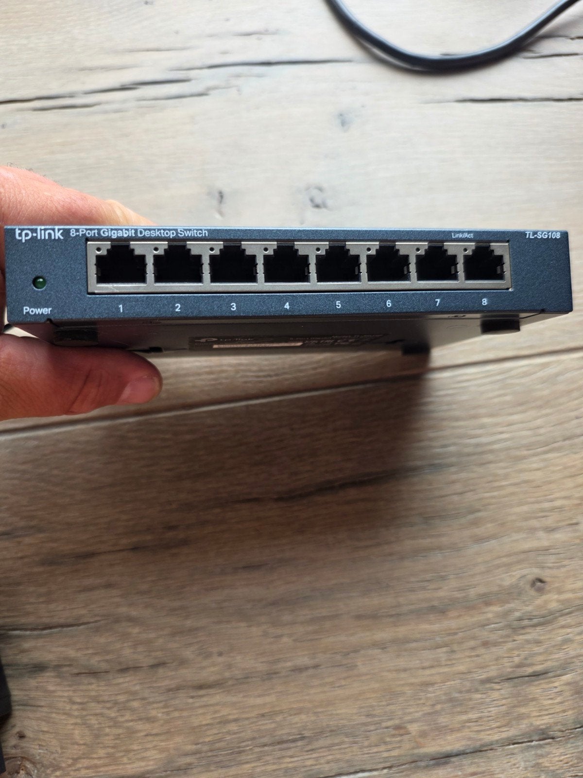 Tp link swith tl-sg108, Computers en Software, Netwerk switches, Ophalen of Verzenden, Zo goed als nieuw