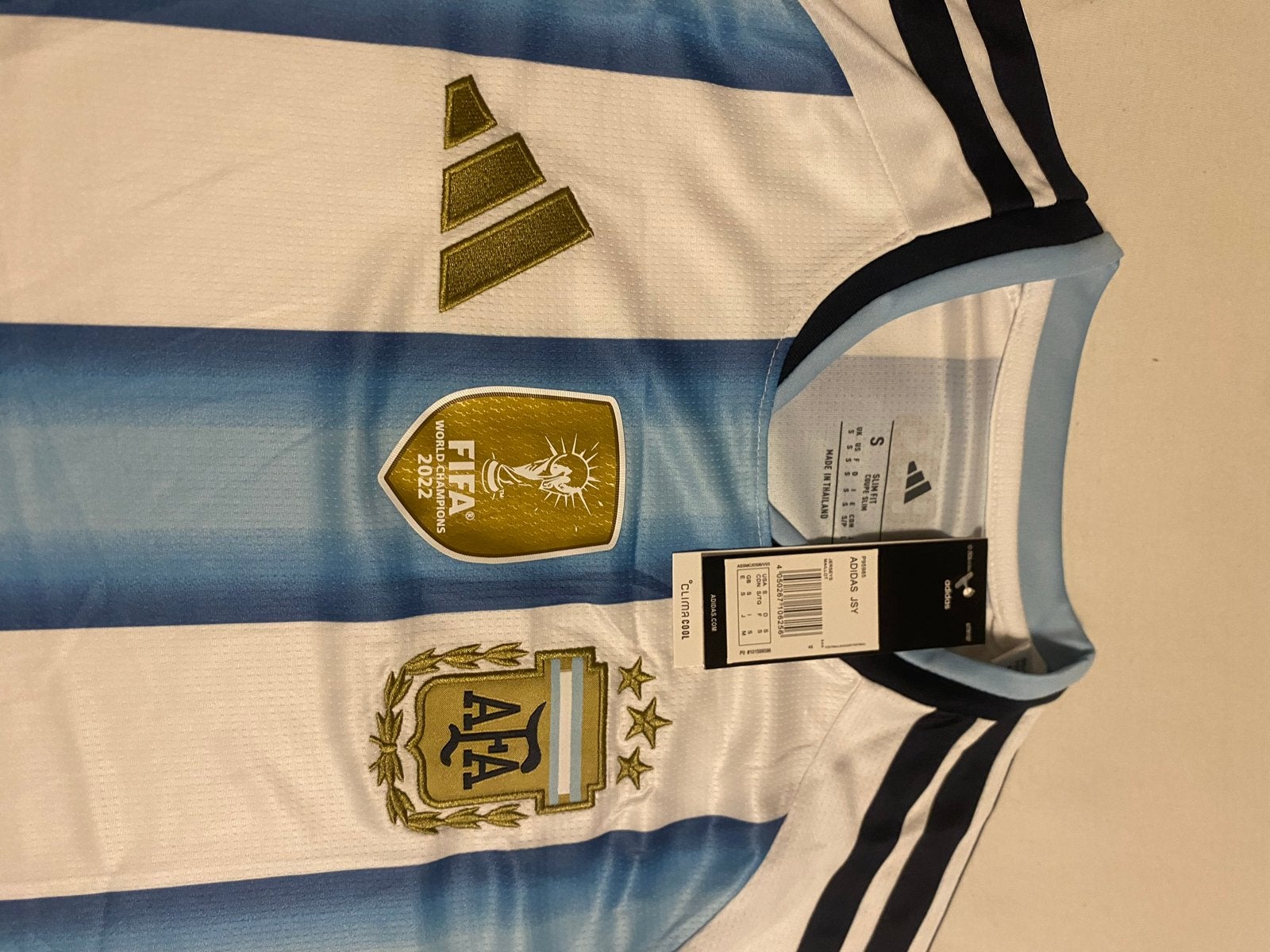 Argentinië Thuisshirt WK 2026 Maat S Nieuw met kaartjes, Maat S, Ophalen of Verzenden, Nieuw, Shirt