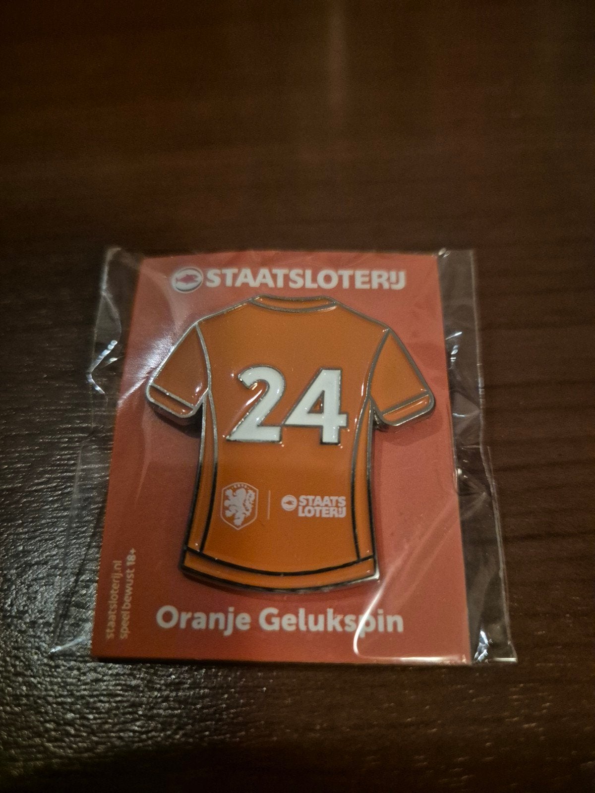 Staatsloterij gelukspin nr. 24, Ophalen of Verzenden